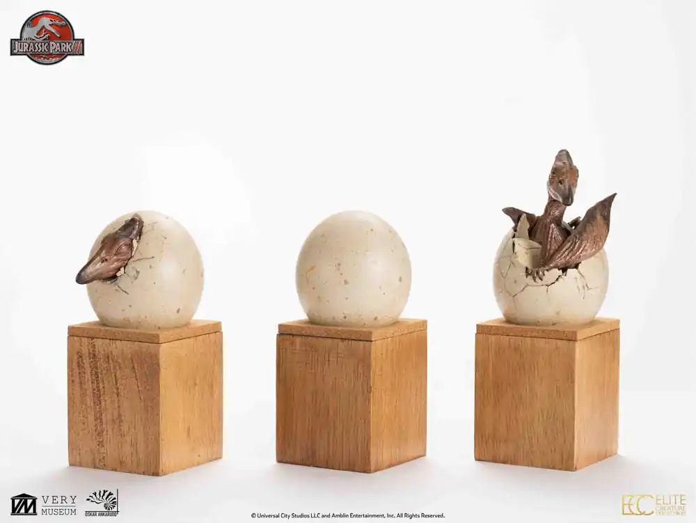 Jurassic Park ECC Elite Creature Line Statua 1/2 Pterosaur Hatching 16 cm zdjęcie produktu