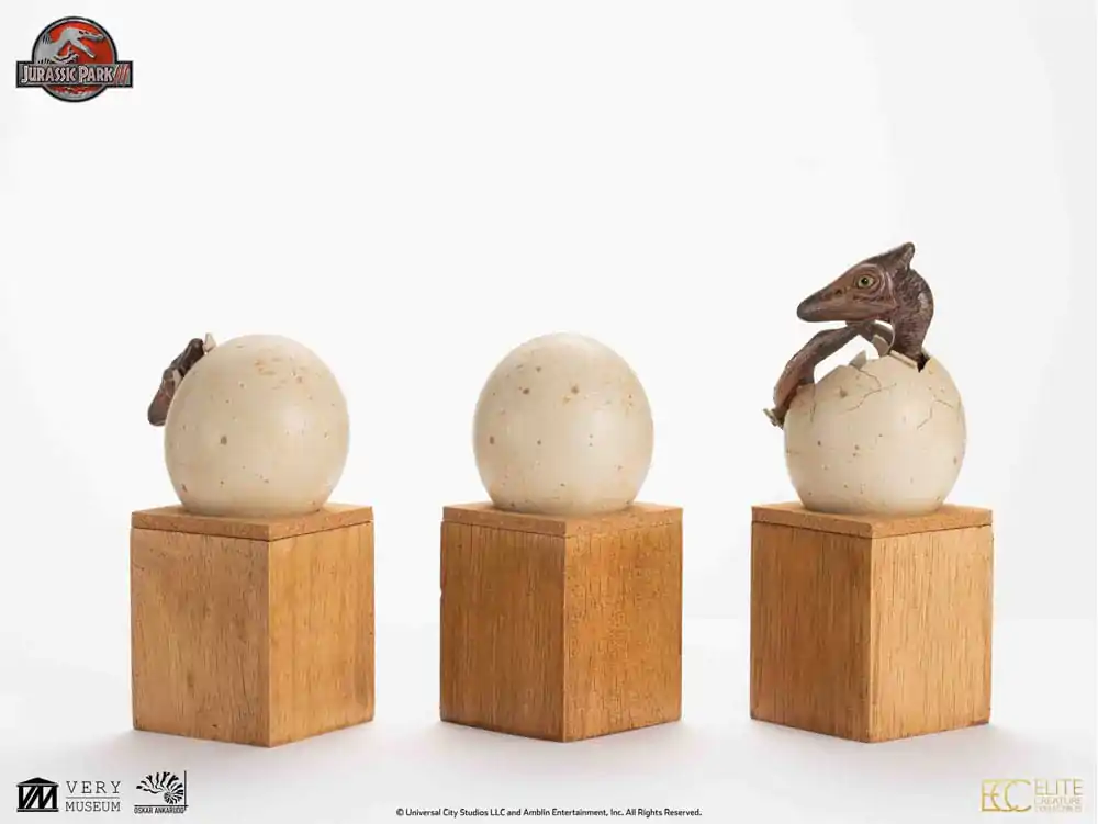 Jurassic Park ECC Elite Creature Line Statua 1/2 Pterosaur Hatching 16 cm zdjęcie produktu