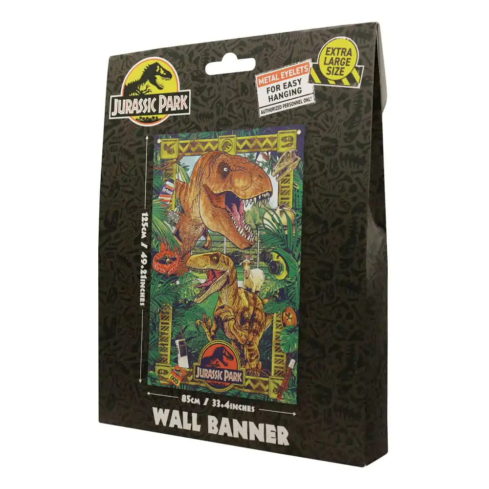 Jurassic Park Wall Banner 125 x 85 cm - Baner na Ścianę zdjęcie produktu