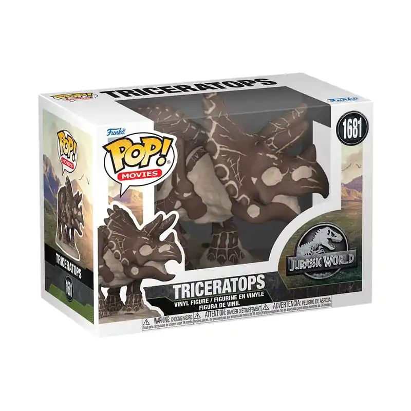 Jurassic Park Fossil Funko POP! Movies Figurka winylowa Triceratops 9 cm zdjęcie produktu