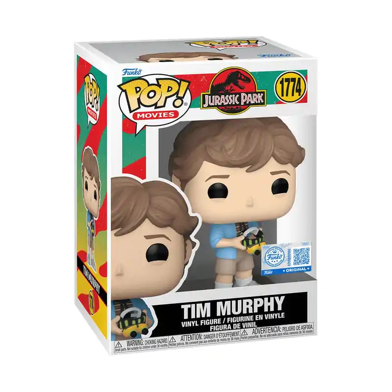 Jurassic Park Funko POP! Filmy Winyl Figurka Tim Murphy w Goglach *Wersja Ekskluzywna* 9 cm zdjęcie produktu