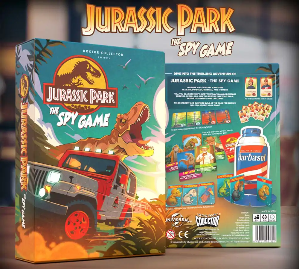 Jurassic Park Gra Ukryta Rola The Spy Game *Wersja Angielska* zdjęcie produktu