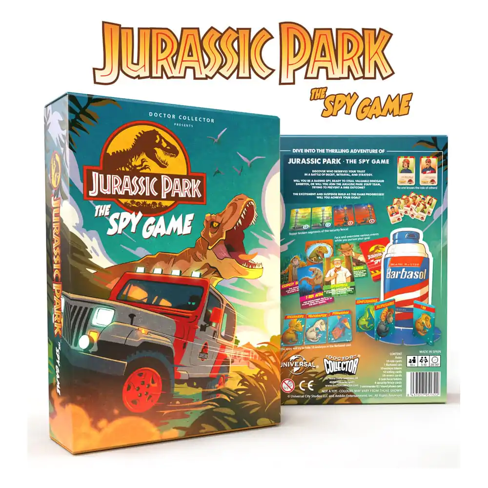 Jurassic Park Gra Ukryta Rola The Spy Game *Wersja Angielska* zdjęcie produktu