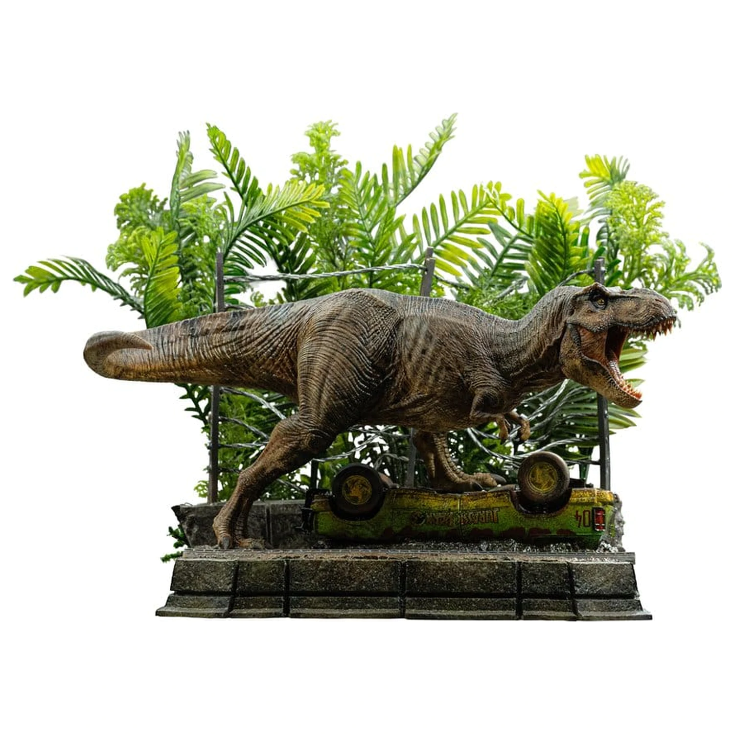 Jurassic Park Icons Statua T-Rex Breakout Set A 17 cm zdjęcie produktu