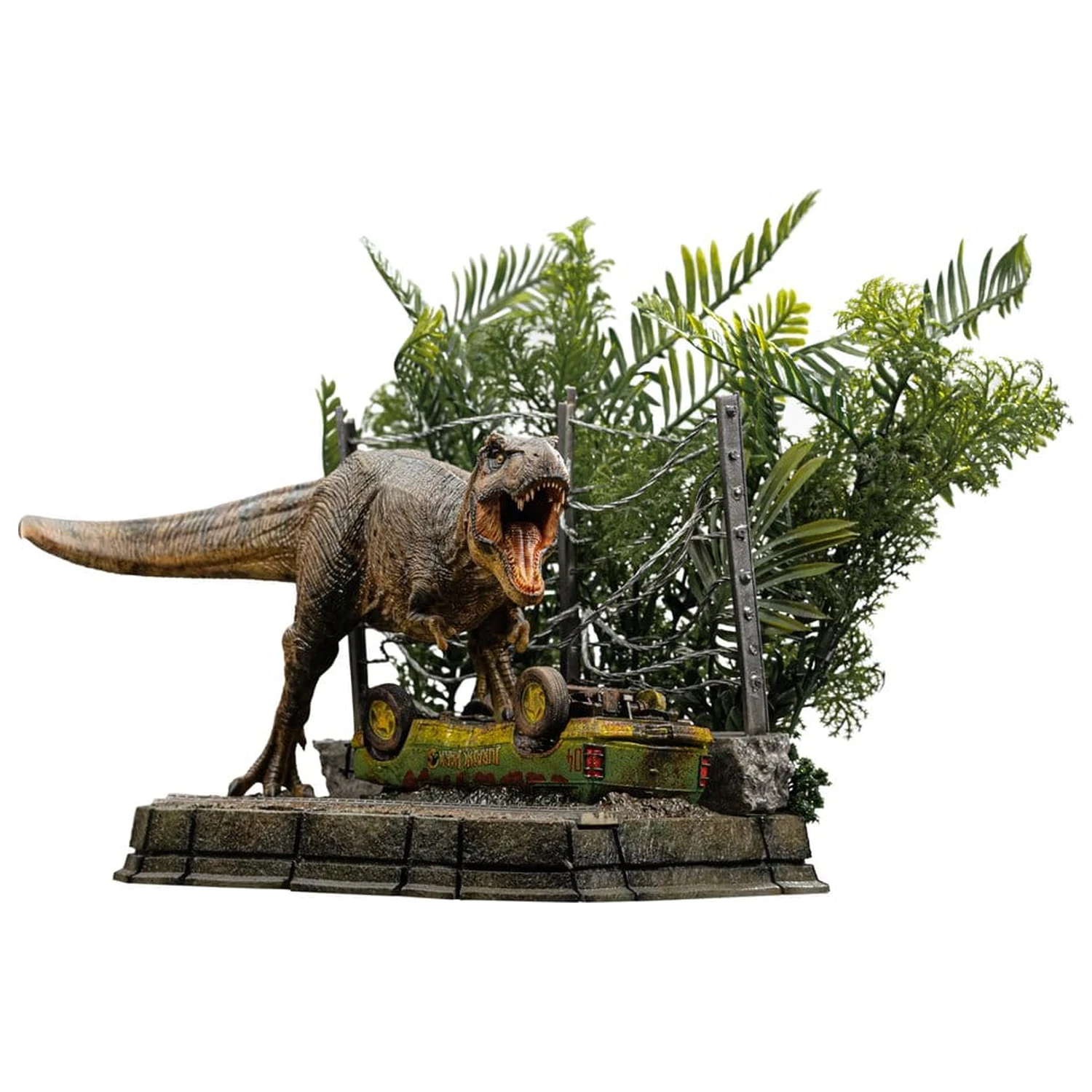 Jurassic Park Icons Statua T-Rex Breakout Set A 17 cm zdjęcie produktu