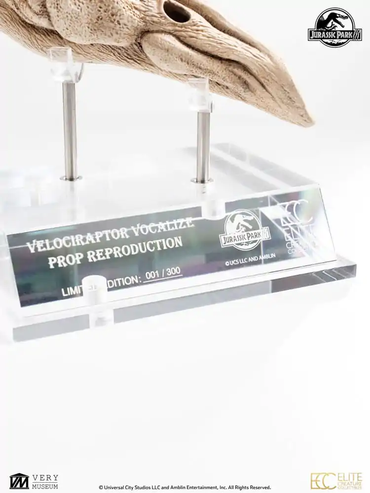 Replika rekwizytu Jurassic Park III 1/1 Komora rezonansowa Velociraptora 18 cm zdjęcie produktu