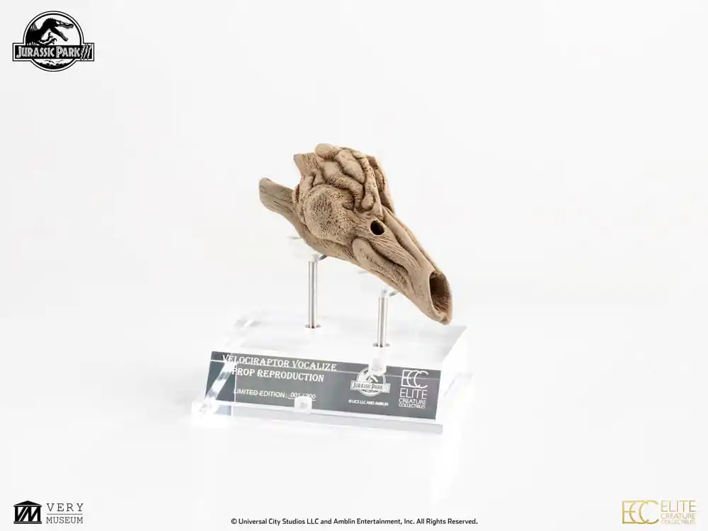 Replika rekwizytu Jurassic Park III 1/1 Komora rezonansowa Velociraptora 18 cm zdjęcie produktu