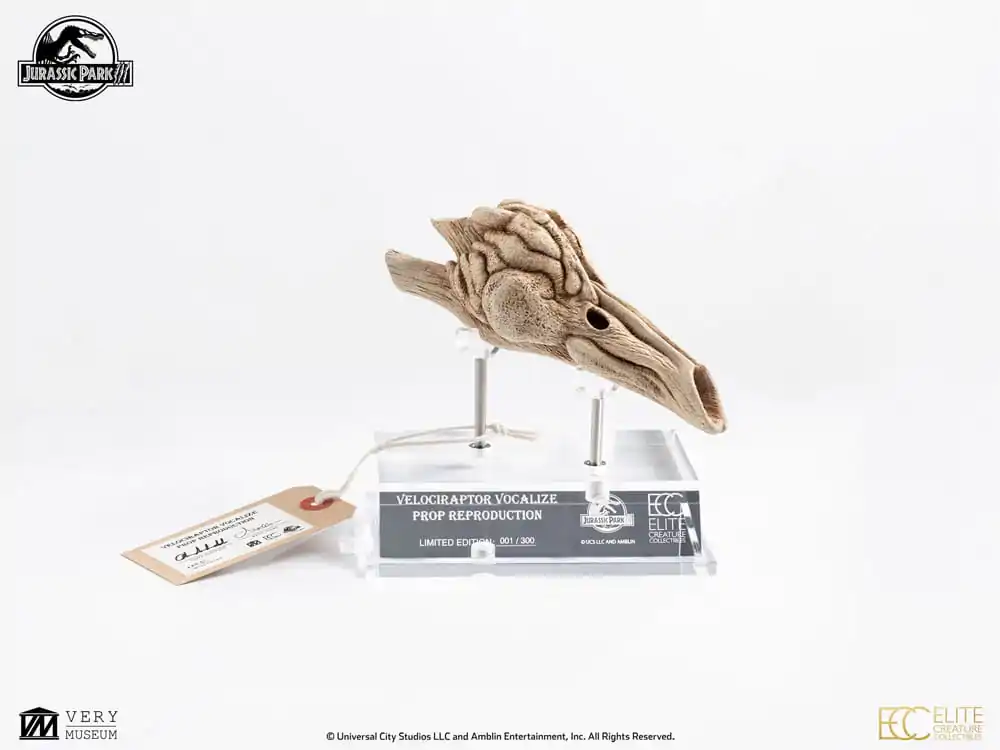 Replika rekwizytu Jurassic Park III 1/1 Komora rezonansowa Velociraptora 18 cm zdjęcie produktu