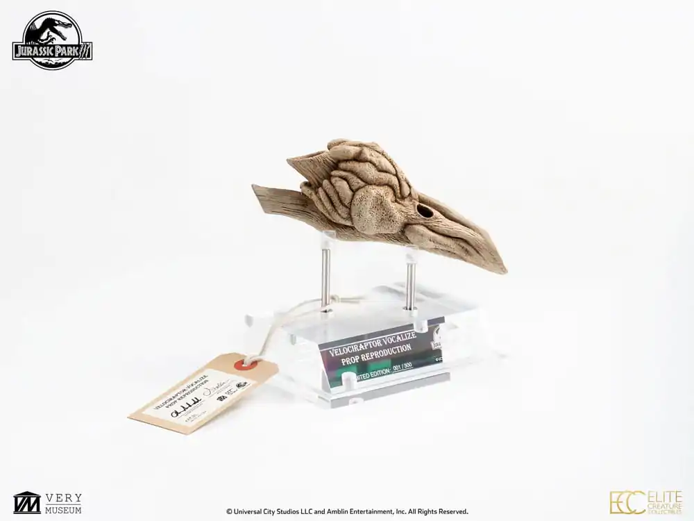 Replika rekwizytu Jurassic Park III 1/1 Komora rezonansowa Velociraptora 18 cm zdjęcie produktu