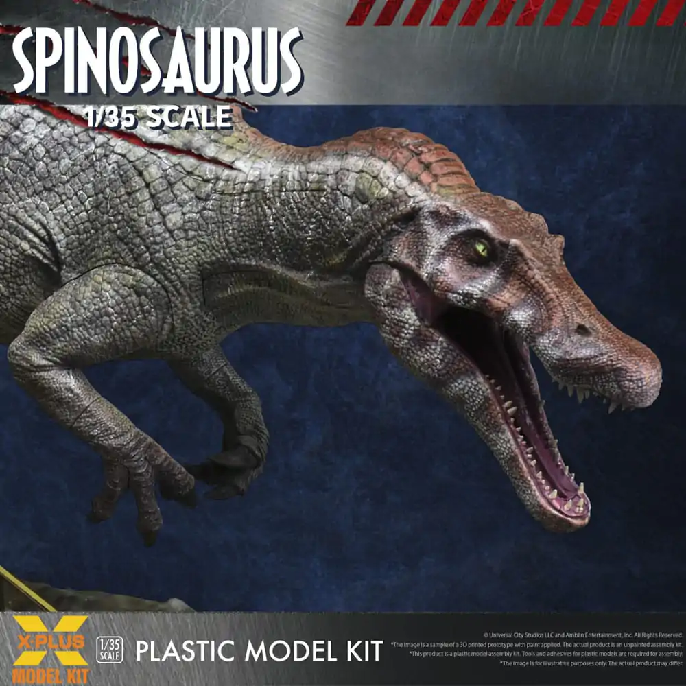 Jurassic Park III Plastic Model Kit 1/35 Spinozaur 41 cm zdjęcie produktu