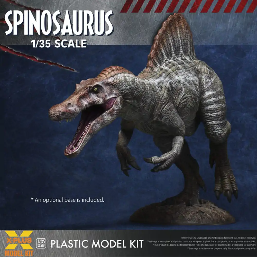 Jurassic Park III Plastic Model Kit 1/35 Spinozaur 41 cm zdjęcie produktu