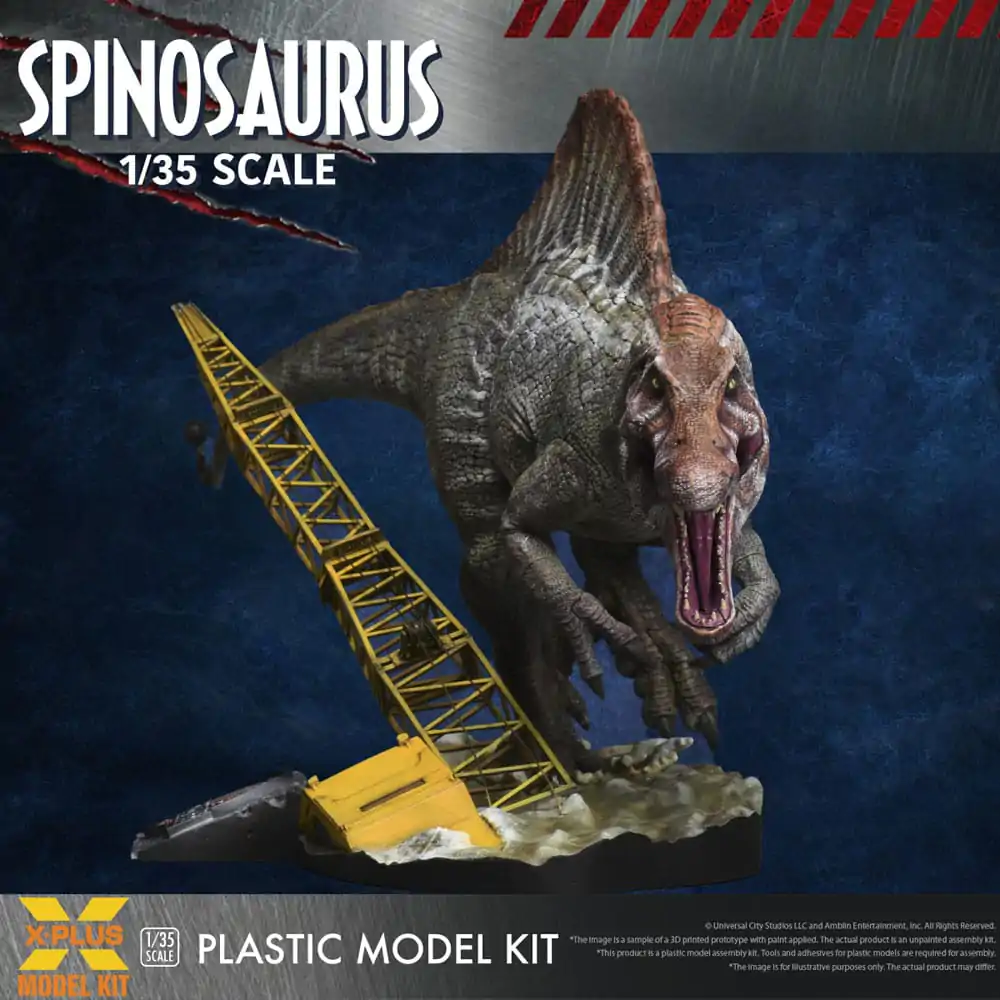 Jurassic Park III Plastic Model Kit 1/35 Spinozaur 41 cm zdjęcie produktu