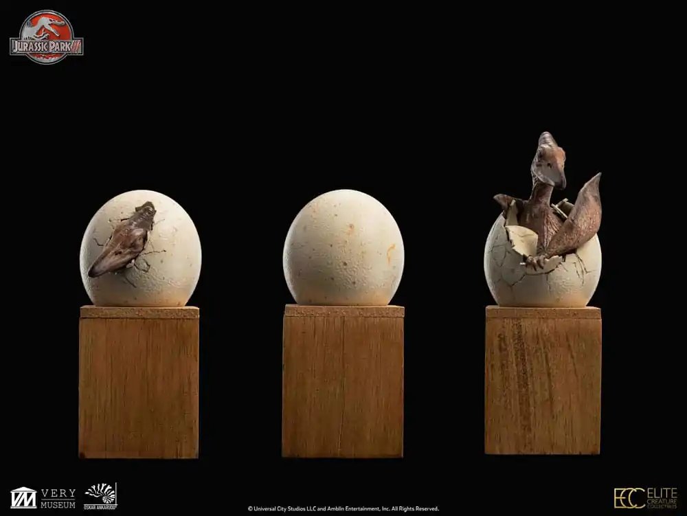 Jurassic Park III ECC Elite Creature Line Statua Wylęgający Się Pterosaur 16 cm zdjęcie produktu