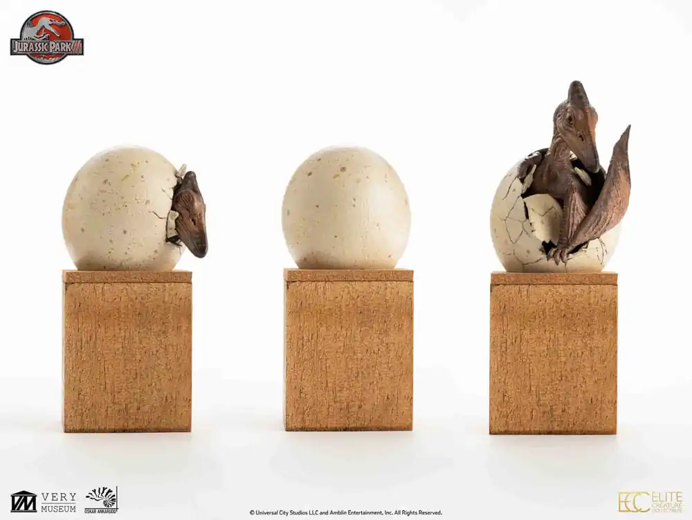 Jurassic Park III ECC Elite Creature Line Statua Wylęgający Się Pterosaur 16 cm zdjęcie produktu