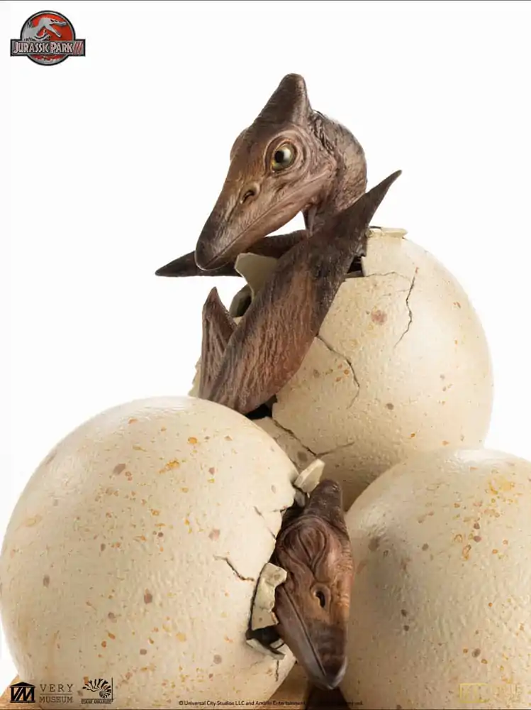 Jurassic Park III ECC Elite Creature Line Statua Wylęgający Się Pterosaur 16 cm zdjęcie produktu