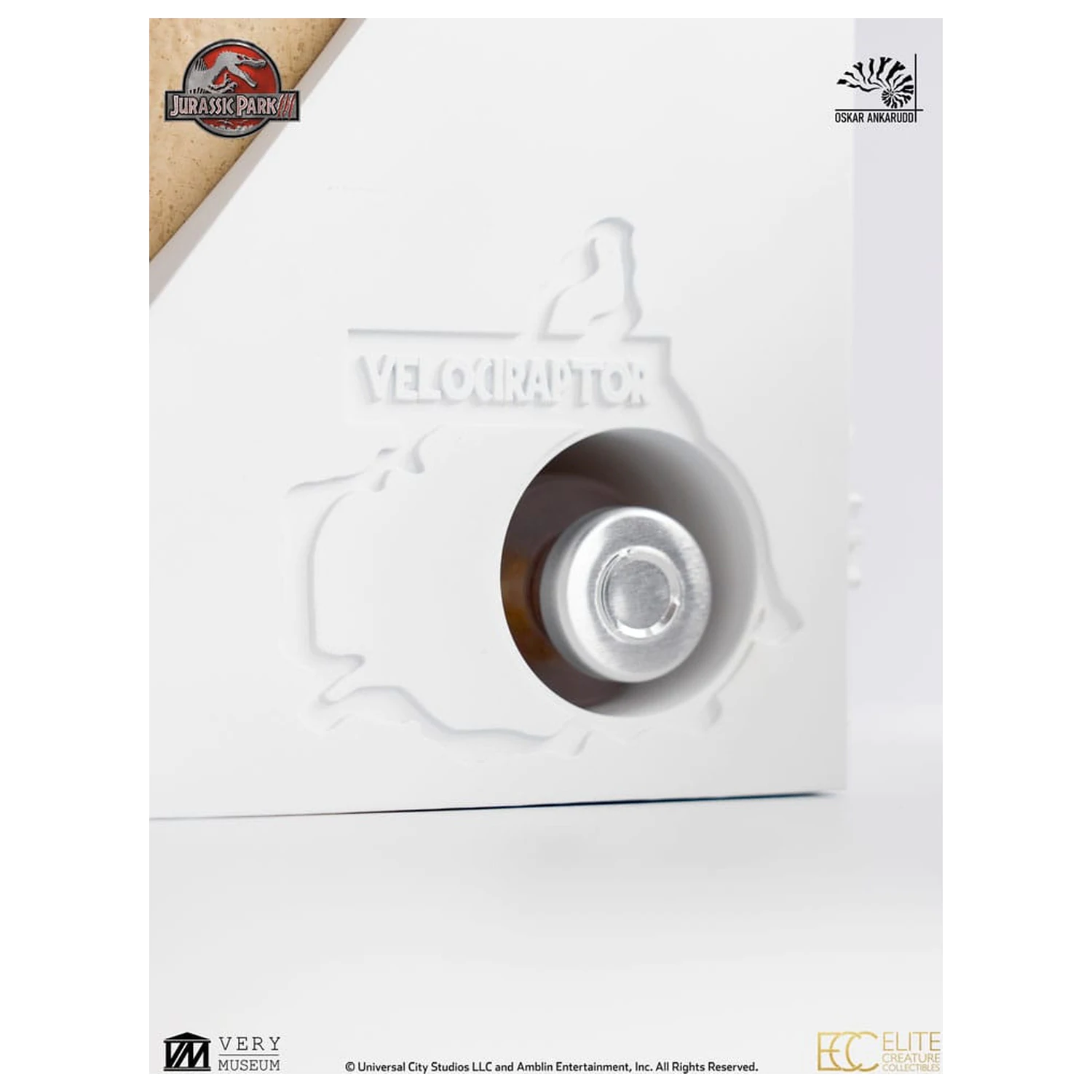 Jurassic Park III ECC Elite Creature Line Statua Białej Królowej z wylęgającym się jajem 13 cm zdjęcie produktu