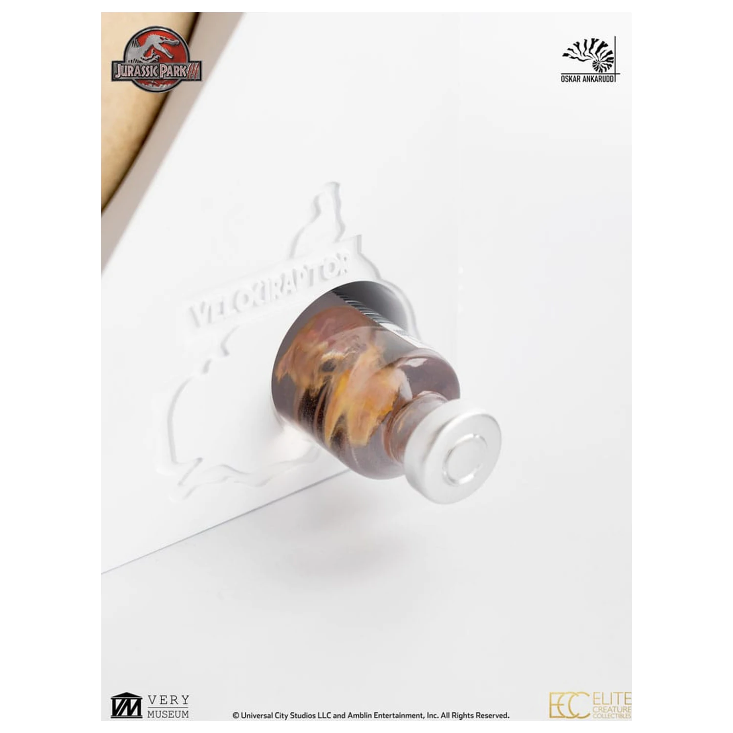 Jurassic Park III ECC Elite Creature Line Statua Białej Królowej z wylęgającym się jajem 13 cm zdjęcie produktu