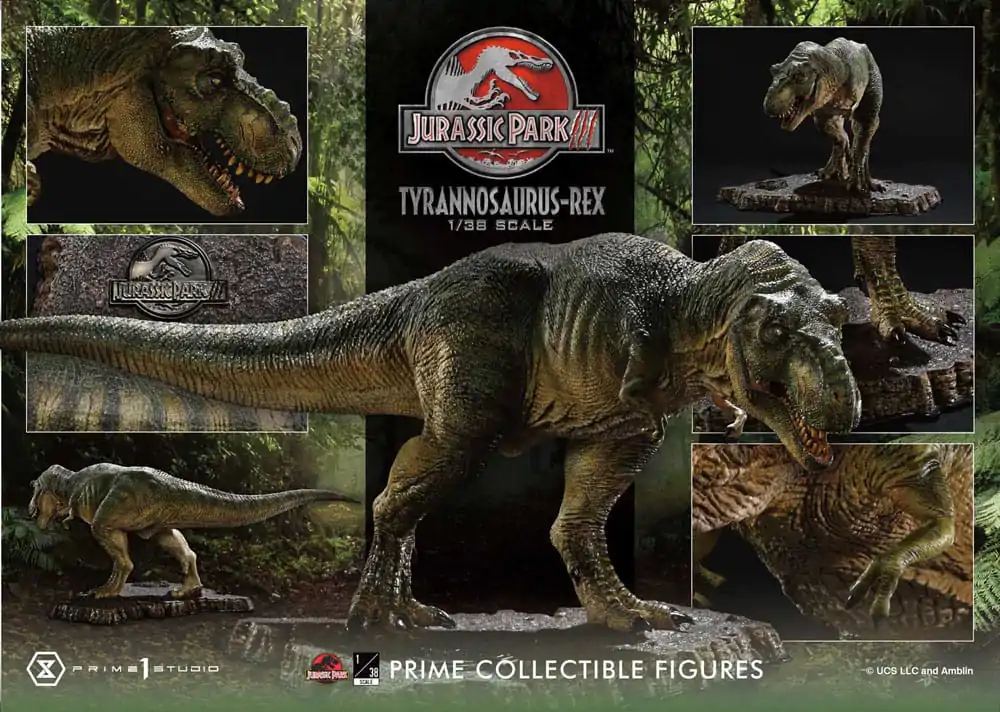 Jurassic Park III Prime Collectibles Statua 1/38 T-Rex 17 cm zdjęcie produktu