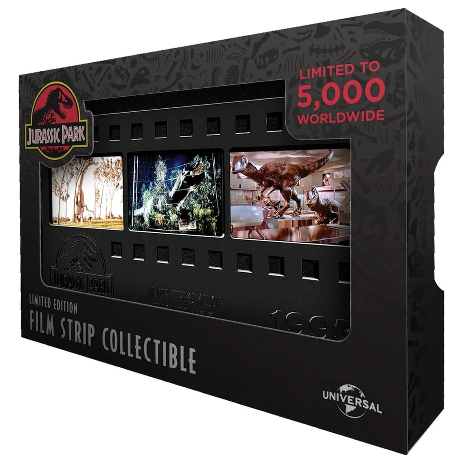 Jurassic Park sztabka Metal Film Strip kolekcjonerska 12 cm zdjęcie produktu