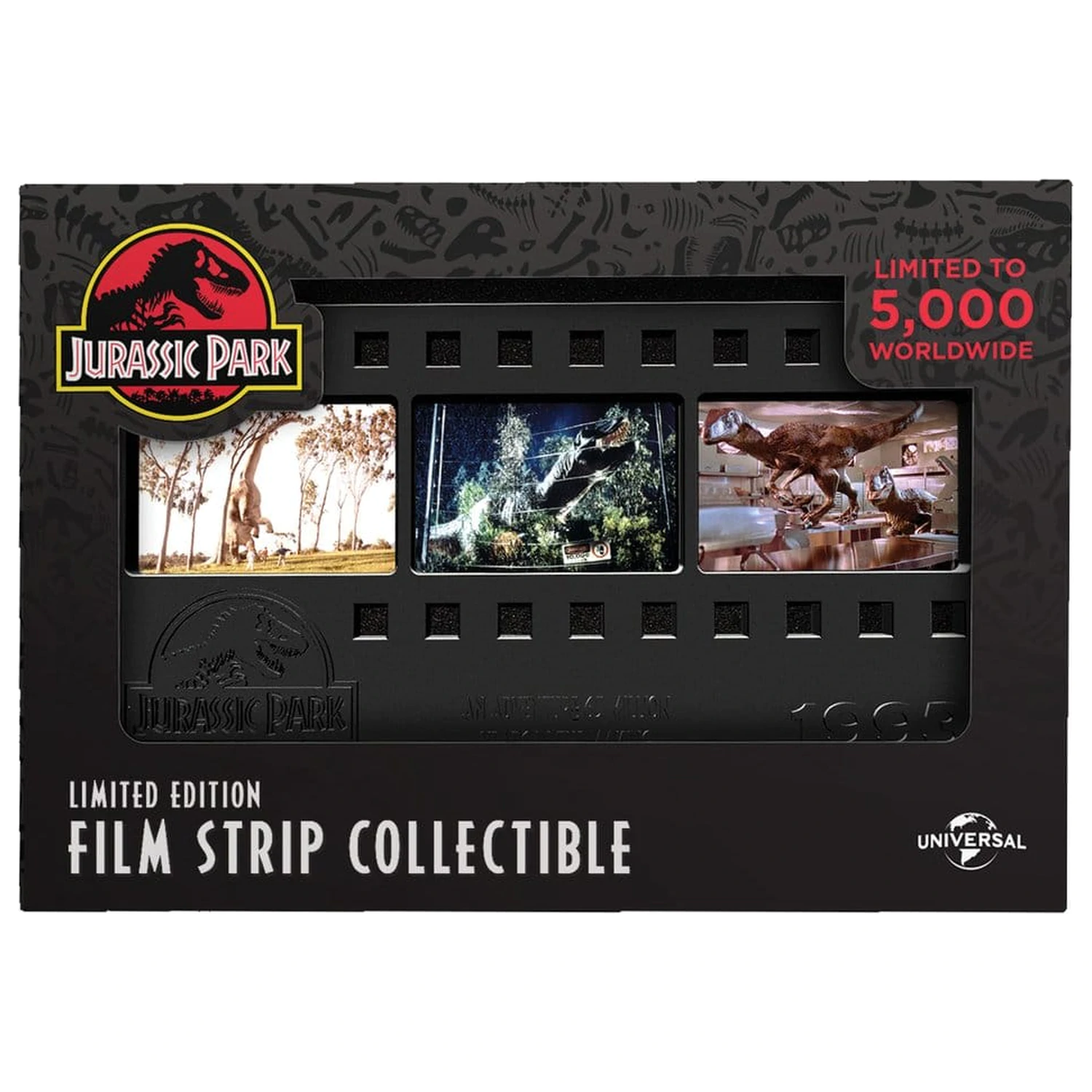 Jurassic Park sztabka Metal Film Strip kolekcjonerska 12 cm zdjęcie produktu