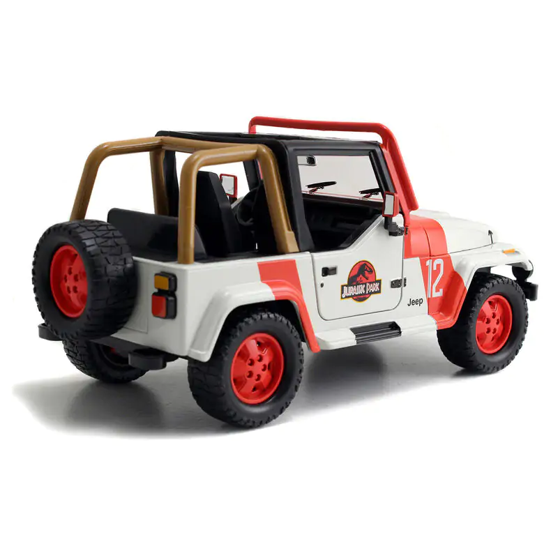 Samochód Jeep Wrangler z filmu Jurassic Park, skala 1/24 zdjęcie produktu