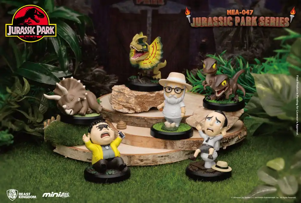 Jurassic Park Mini Egg Attack Figurki Jurassic Park Series Set 10 cm zdjęcie produktu