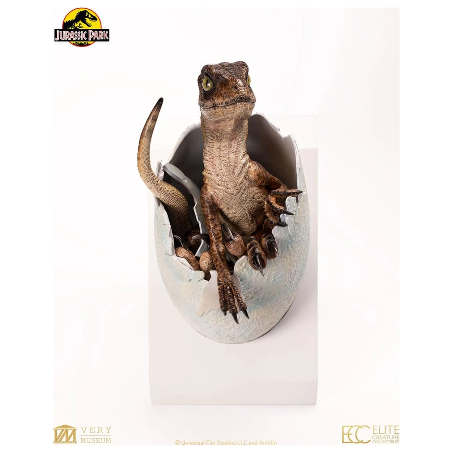 Jurassic Park Replika Biustu Velociraptora z Wykluwającego się Jaja 24 cm zdjęcie produktu