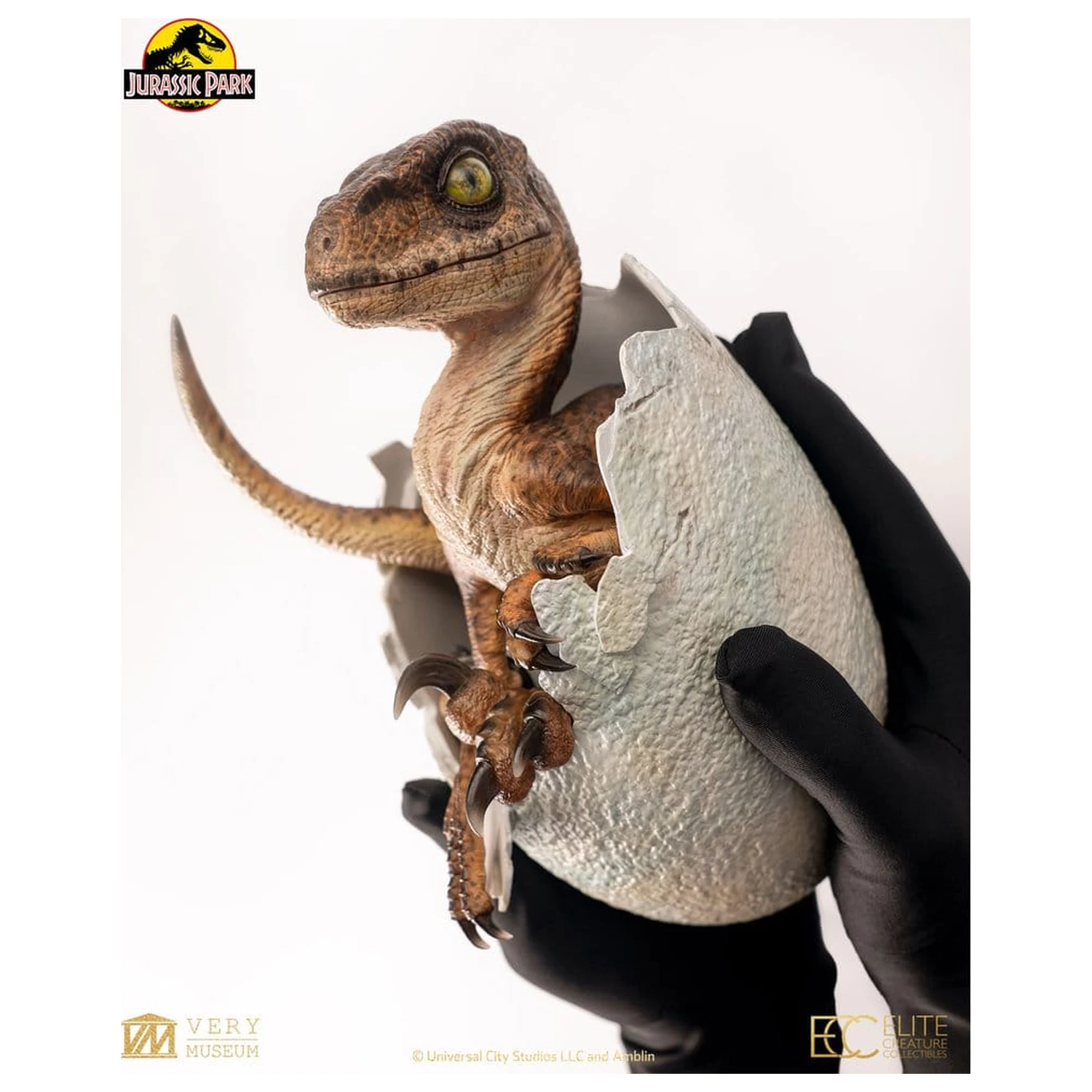 Jurassic Park Replika Biustu Velociraptora z Wykluwającego się Jaja 24 cm zdjęcie produktu