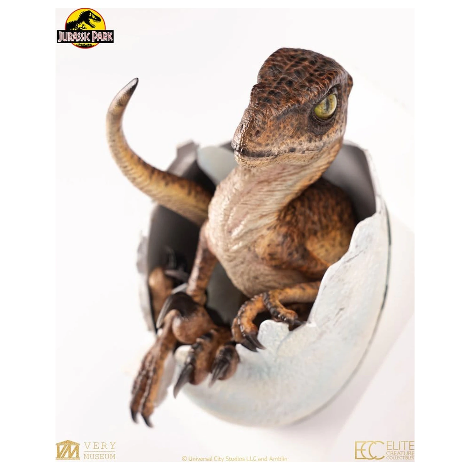 Jurassic Park Replika Biustu Velociraptora z Wykluwającego się Jaja 24 cm zdjęcie produktu