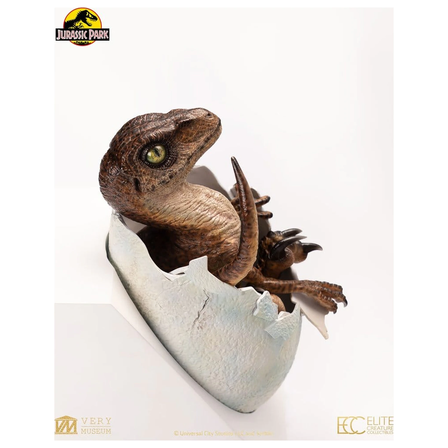 Jurassic Park Replika Biustu Velociraptora z Wykluwającego się Jaja 24 cm zdjęcie produktu