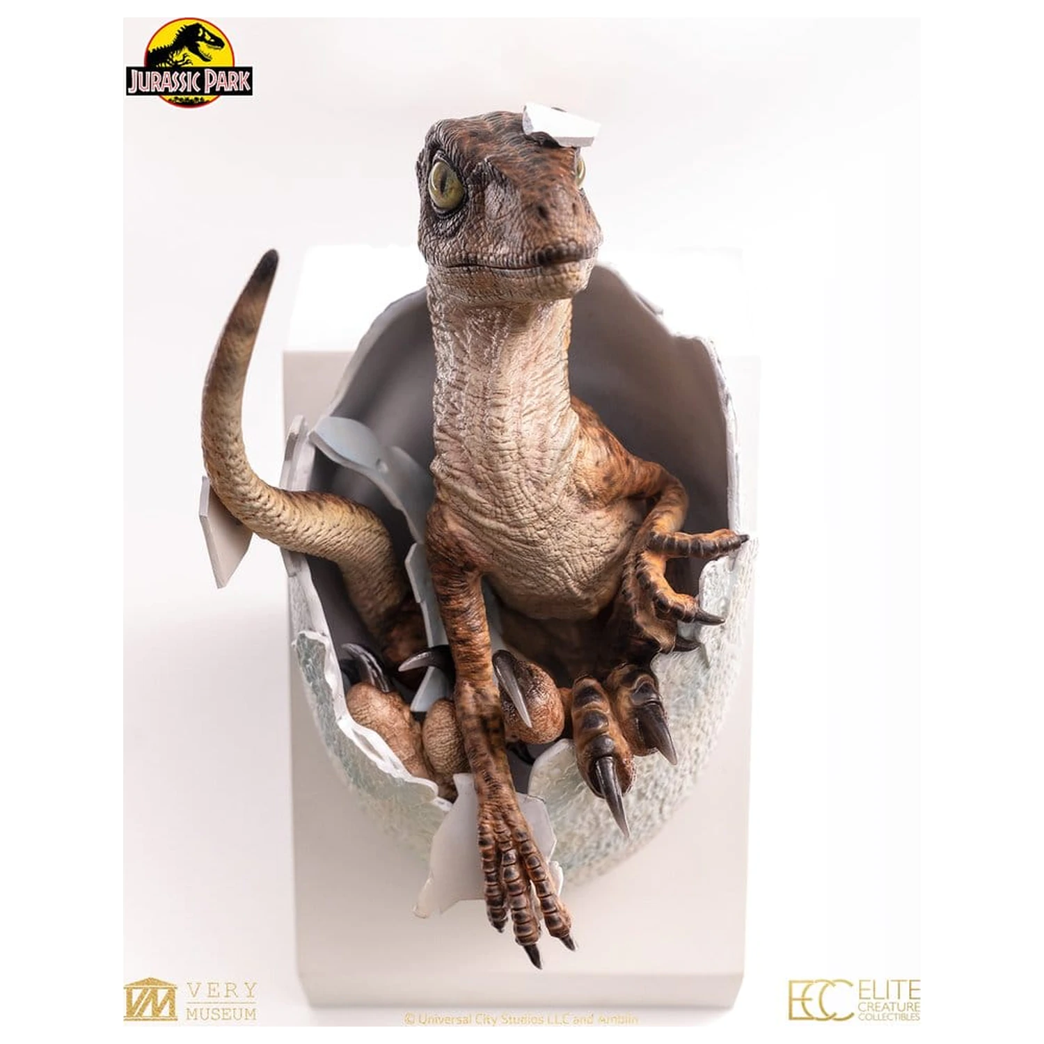 Jurassic Park Replika Biustu Velociraptora z Wykluwającego się Jaja 24 cm zdjęcie produktu