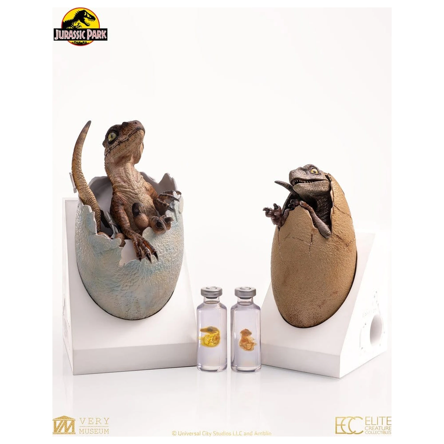 Jurassic Park Replika Biustu Velociraptora z Wykluwającego się Jaja 24 cm zdjęcie produktu