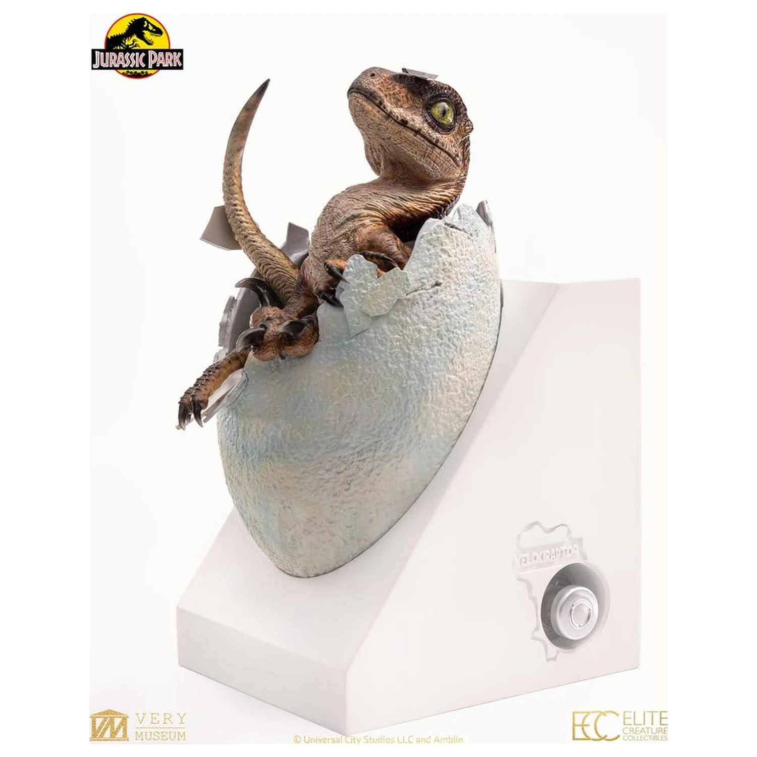 Jurassic Park Replika Biustu Velociraptora z Wykluwającego się Jaja 24 cm zdjęcie produktu