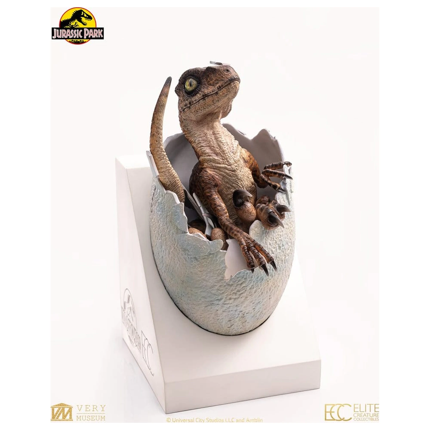 Jurassic Park Replika Biustu Velociraptora z Wykluwającego się Jaja 24 cm zdjęcie produktu