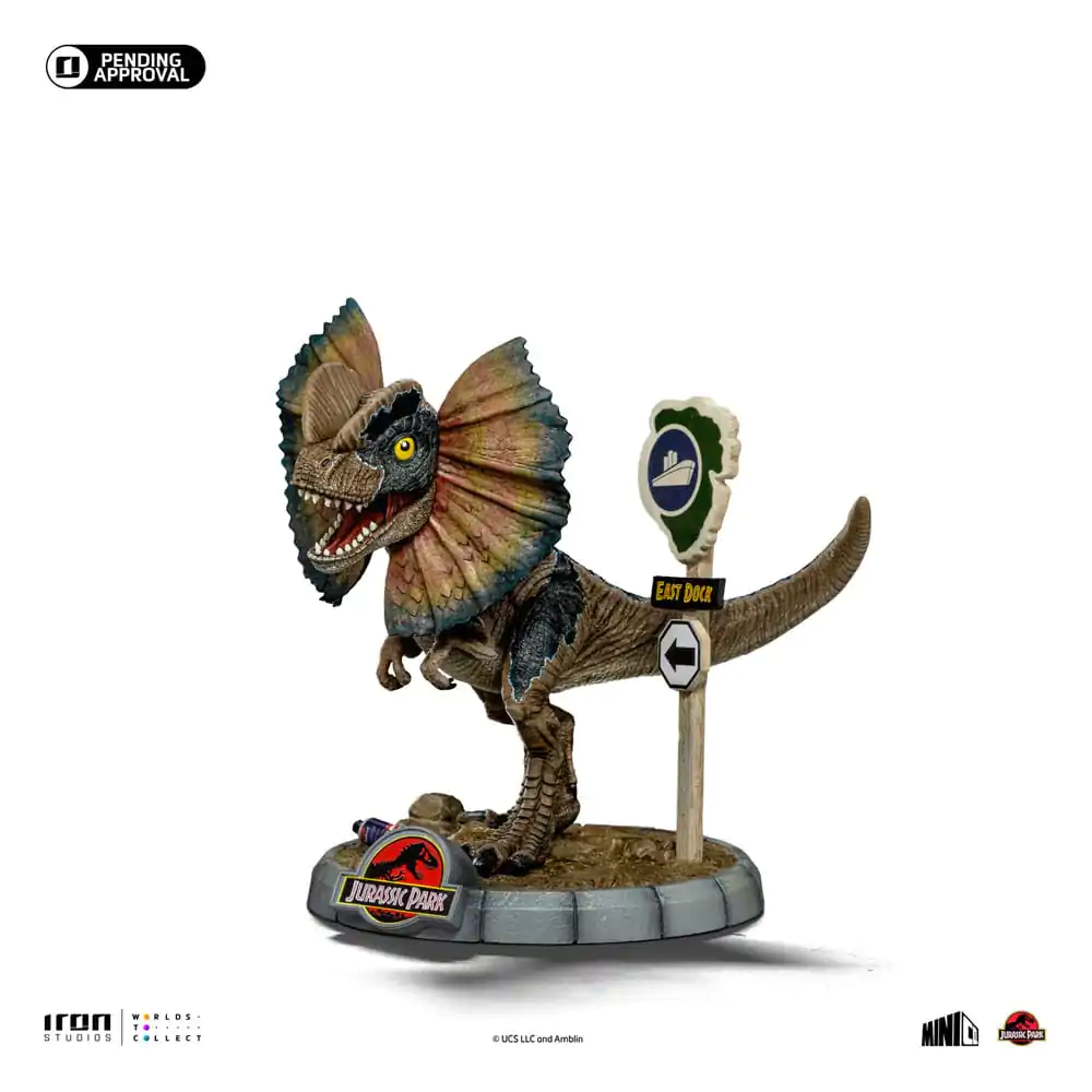 Jurassic Park Mini Co. Figurka PVC Dilophosaurus 12 cm zdjęcie produktu