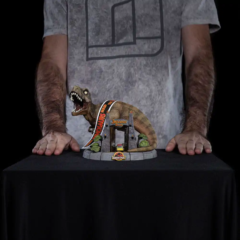 Jurassic Park Mini Co. Figurka PVC T-Rex Illusion Deluxe 15 cm zdjęcie produktu