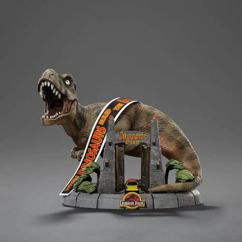 Jurassic Park Mini Co. Figurka PVC T-Rex Illusion Deluxe 15 cm zdjęcie produktu