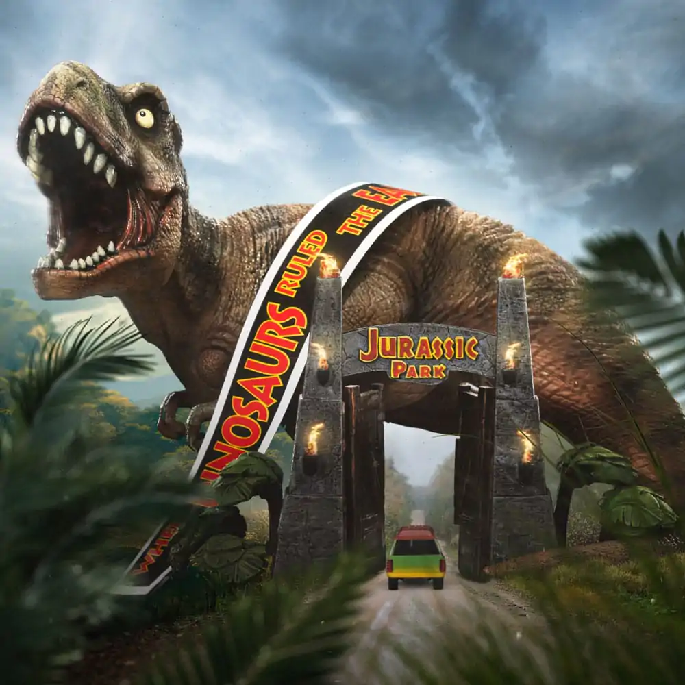 Jurassic Park Mini Co. Figurka PVC T-Rex Illusion Deluxe 15 cm zdjęcie produktu