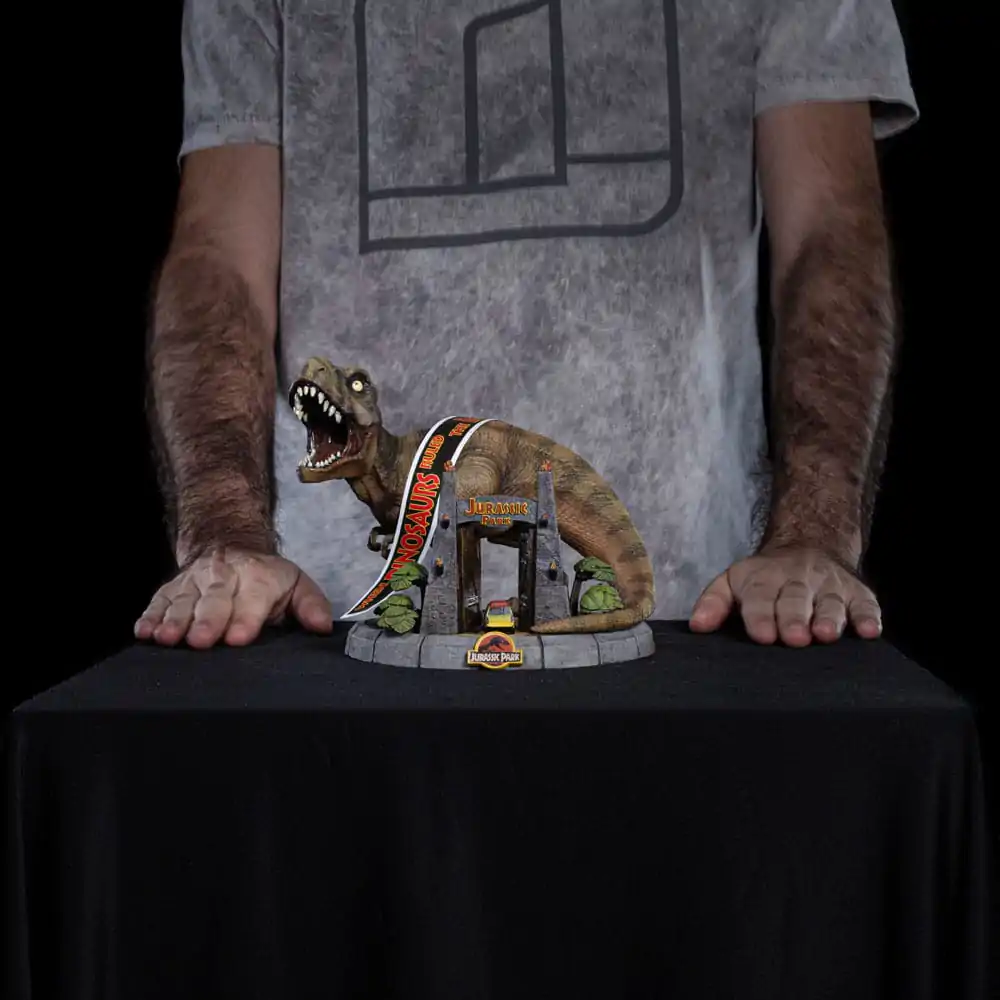 Jurassic Park Mini Co. Figurka PVC T-Rex Illusion Deluxe 15 cm zdjęcie produktu