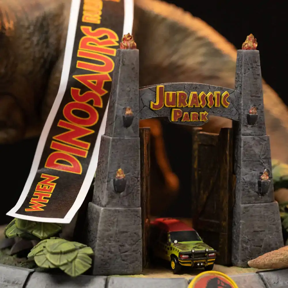 Jurassic Park Mini Co. Figurka PVC T-Rex Illusion Deluxe 15 cm zdjęcie produktu