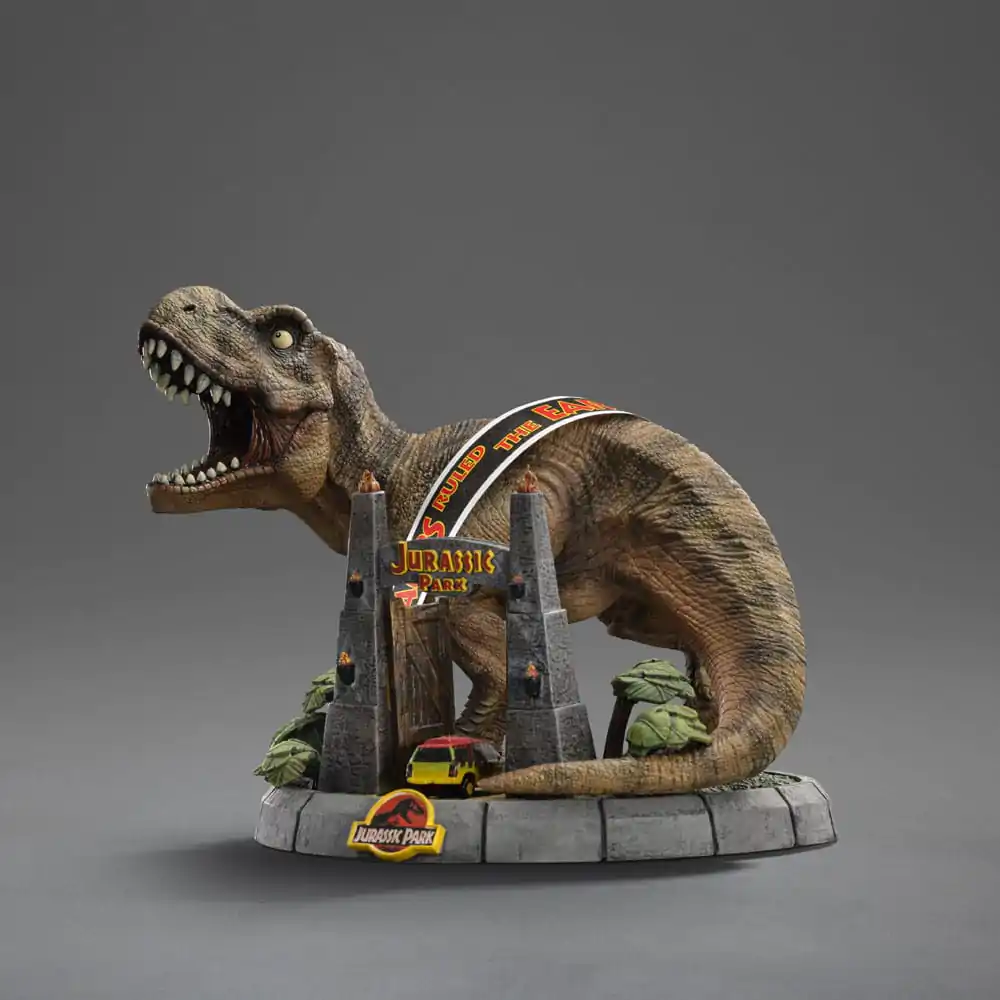 Jurassic Park Mini Co. Figurka PVC T-Rex Illusion Deluxe 15 cm zdjęcie produktu