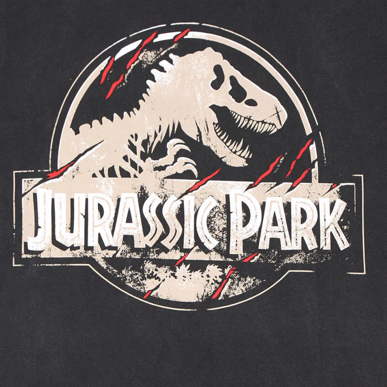 Koszulka Jurassic Park z podrapanym Logo zdjęcie produktu