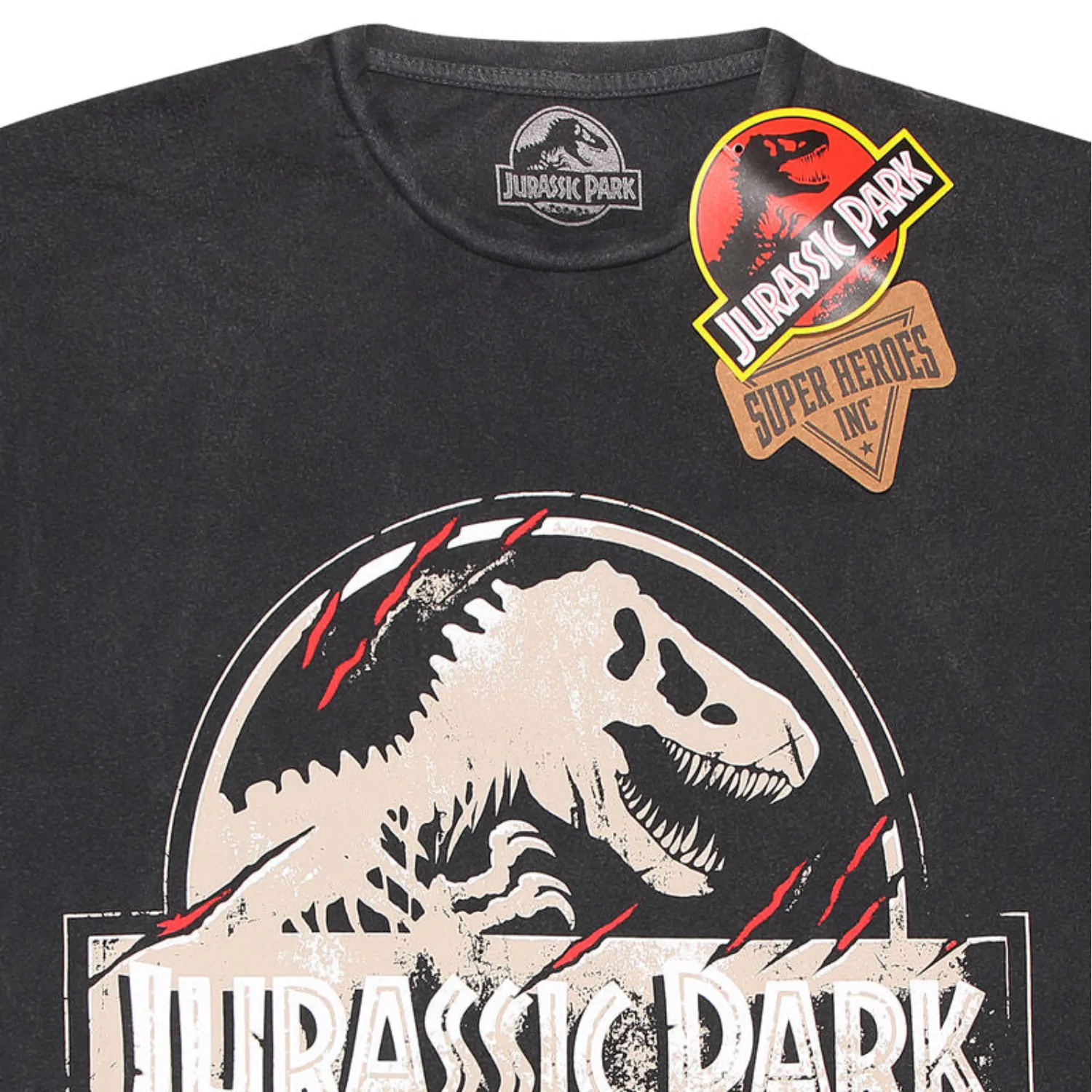 Koszulka Jurassic Park z podrapanym Logo zdjęcie produktu