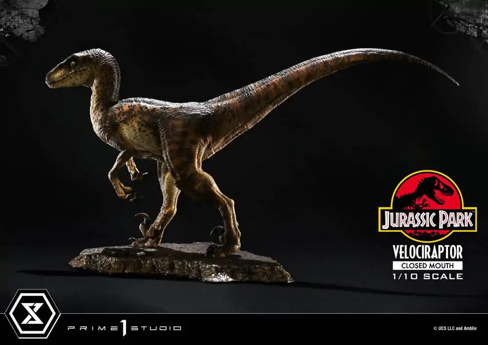 Jurassic Park Prime Collectibles Statua 1/10 Velociraptor Zamknięta Paszcza 19 cm zdjęcie produktu