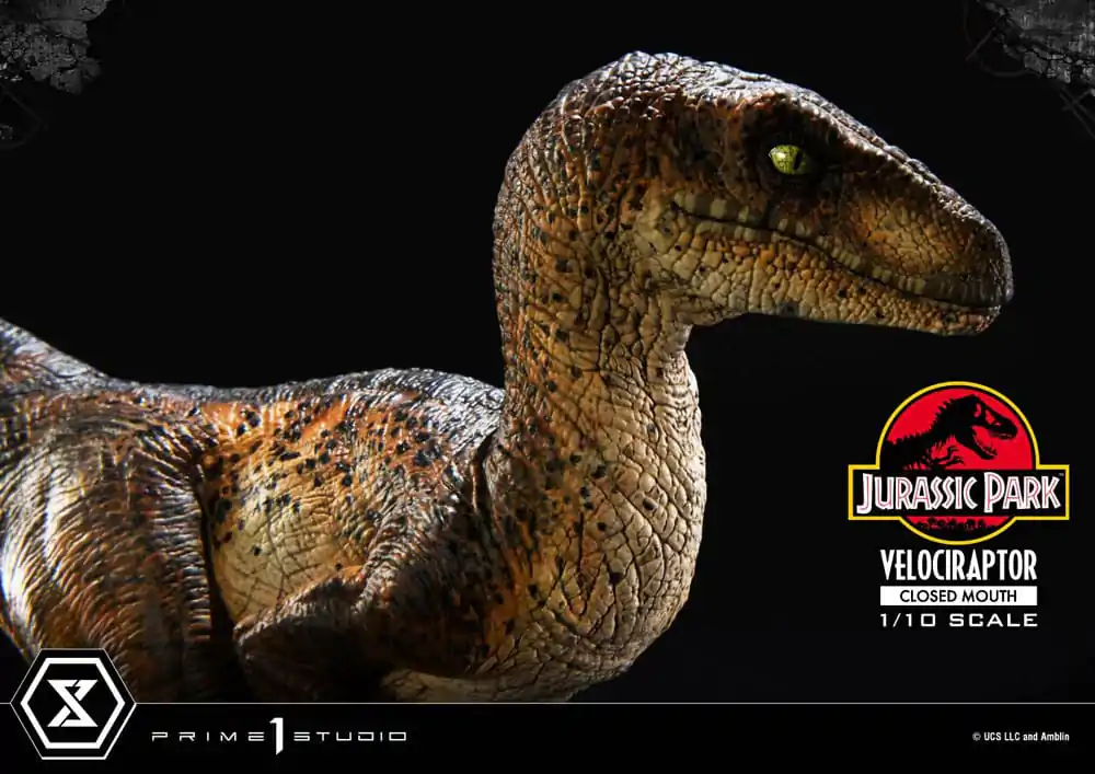 Jurassic Park Prime Collectibles Statua 1/10 Velociraptor Zamknięta Paszcza 19 cm zdjęcie produktu