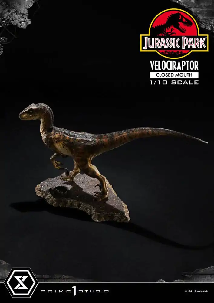 Jurassic Park Prime Collectibles Statua 1/10 Velociraptor Zamknięta Paszcza 19 cm zdjęcie produktu