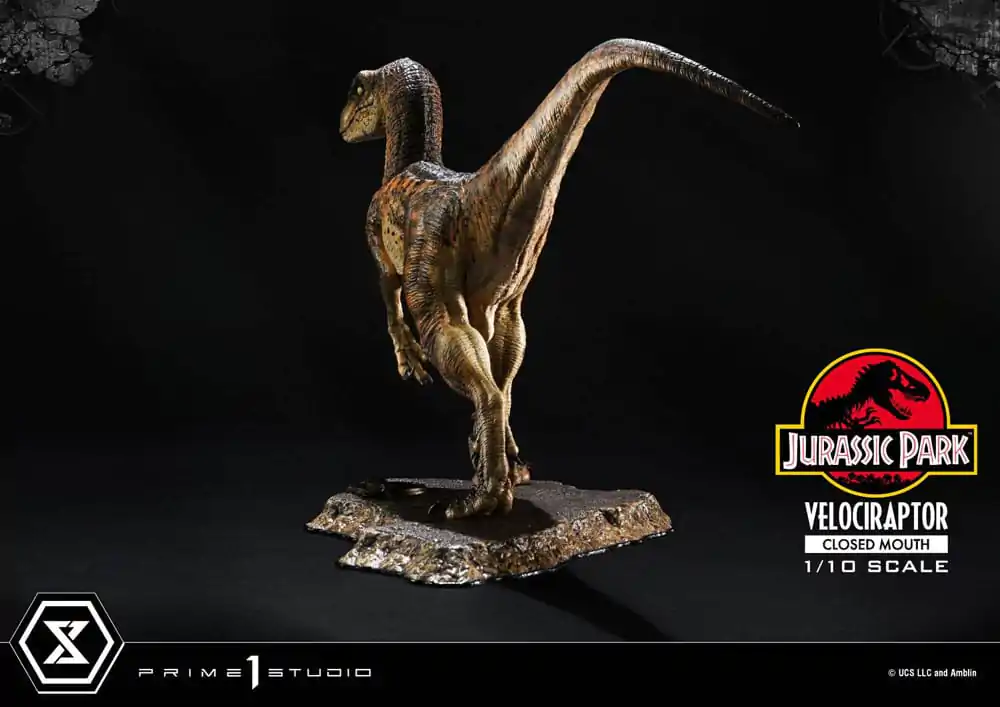 Jurassic Park Prime Collectibles Statua 1/10 Velociraptor Zamknięta Paszcza 19 cm zdjęcie produktu