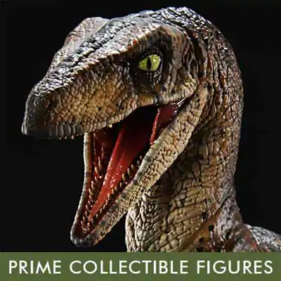 Jurassic Park Prime Collectibles Statua 1/10 Velociraptor Jump 21 cm zdjęcie produktu