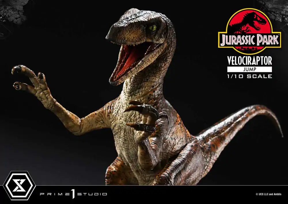 Jurassic Park Prime Collectibles Statua 1/10 Velociraptor Jump 21 cm zdjęcie produktu