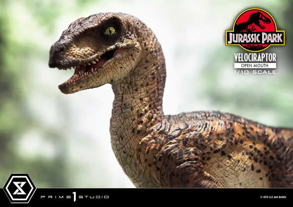 Jurassic Park Prime Collectibles Statue 1/10 Velociraptor Otwarta Paszcza 19 cm zdjęcie produktu